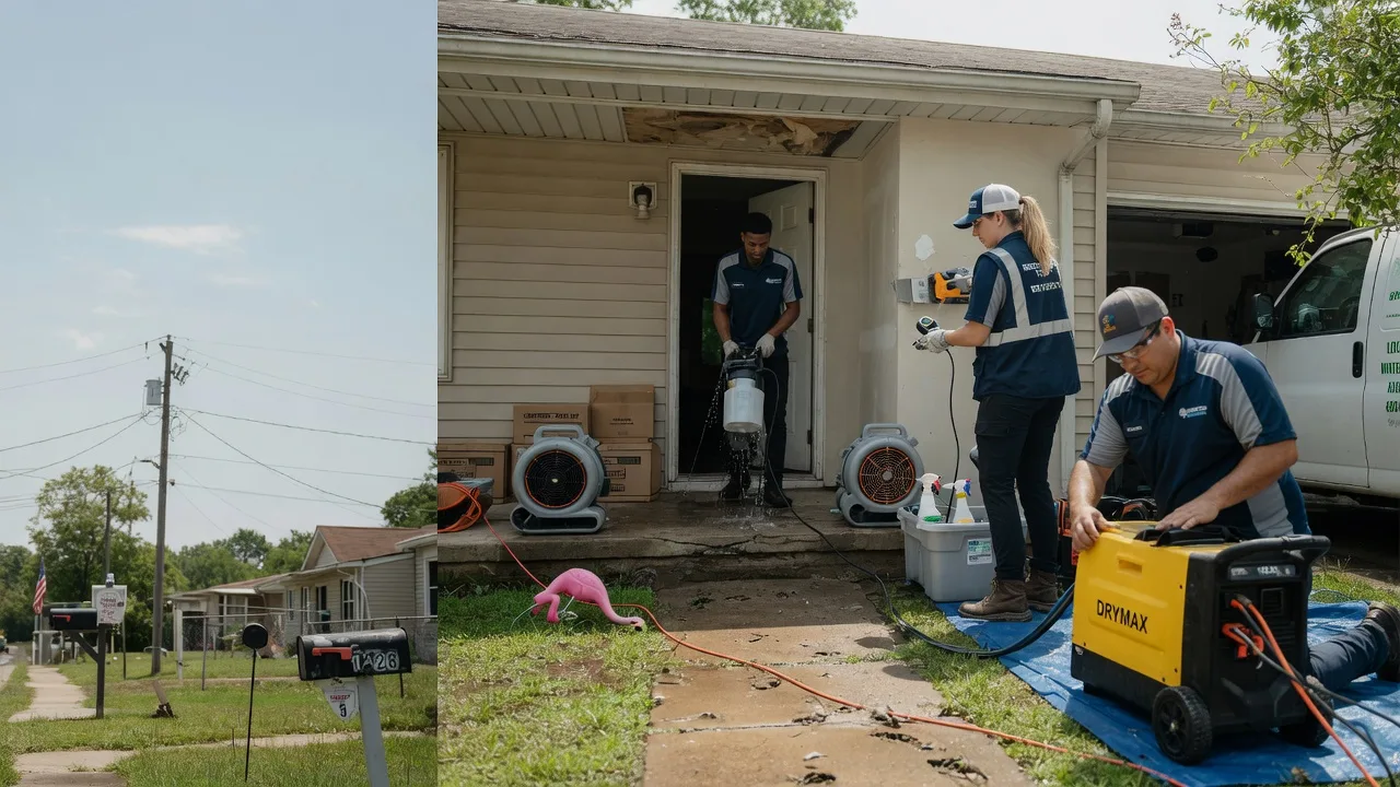 Storm Damage Water Removal in Russellville, AL near me